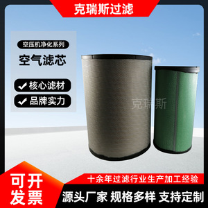Kress Air Filter Element AY29884 Pleated Cylinder For Compressor Air Filtration - Product Image 5