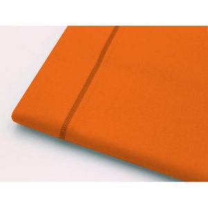 Flat <b>Sheet</b> 270x300cm 100% Cotton Orange For Italian <b>King</b> Bed <b>Size</b> - Product Image 3