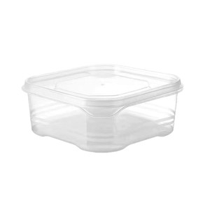 <b>Food</b> <b>Storage</b> <b>Containers</b> Rectangle <b>Stackable</b> Airtight Freshness Preservation Fridge Use Clip On Lid - Product Image 5
