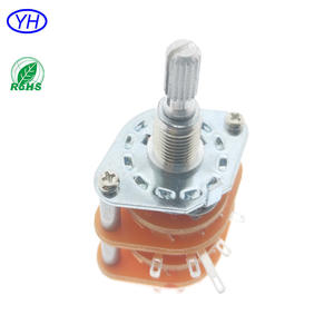 Mini Interruptor Selector Rotatorio SR2512 de 12 Posiciones con Protección Contra el Polvo para Audio y Micrófono - Product Image 5