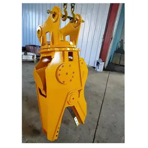 Cizalla hidráulica portátil para desecho de metal, mini excavadora