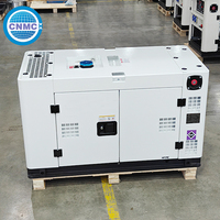 Einphasiger Zweizylinder-Silent-Dieselgenerator 15KW 60Hz 110V 220V ATS Automatischer Start für Gewerbliche Nutzung