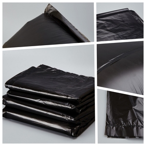 Wholesale Large Capacity Garbage Bag Disposable Large Black Garbage Plastic Industrial Garbage Bag - Product Image 3