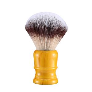 Tereyağı sarı reçine kolu ile JDK erkek naylon tıraş fırçası - Product Image 1