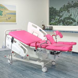 Cama de Parto Ginecológica Eléctrica Ajustable de Metal, Reposapiés, Mobiliario Moderno para Hospitales, Mesa de Parto para Uso Escolar - Product Image 1