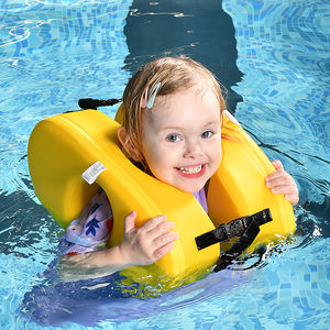 Conception spéciale anti-roulis pour les petits anneaux de natation pour bébé, parfaite pour la maison et la piscine extérieure - Product Image 3