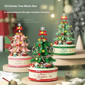 LELE BROTHER Compatible Plastic Educational Toy Christmas <strong>Tree</strong> Music Box for Boys Girls Ages 14+ Model 20240319 - Product Image 1