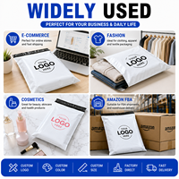 Sac d'expédition en polyéthylène personnalisé avec logo, imperméable, résistant aux déchirures, faible MOQ, auto-adhésif, pour e-commerce, vêtements, livraison par courrier