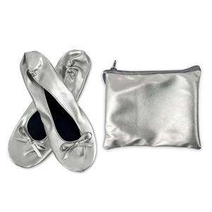 Новое поступление, складные удобные мягкие Балетки с круглым носком и плоской подошвой, без кружева, женская обувь для танцев - Product Image 2