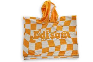 Serviette personnalisée Poncho pour enfants Serviette <span class=keywords><strong>de</strong></span> plage à capuche pour filles, Surf Poncho Swim Changing Robe Fille à capuche Serviette <span class=keywords><strong>de</strong></span> <span class=keywords><strong>bain</strong></span> pour garçons - Product Image 3