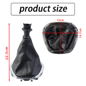 Leather Gear <b>Shift</b> <b>Knob</b> Cover For Renault Trafic 3ii Vivar 2014-2023 Manual Transmission Car Accessory - Product Image 4