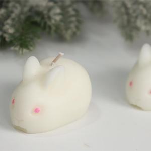 Jade Rabbit Moon Rabbit Scented <b>Candle</b> Mid-Autumn Decor Aroma <b>Candle</b> Festive Ornament Hand Gift Indoor Fragrance Wholesale - Product Image 4