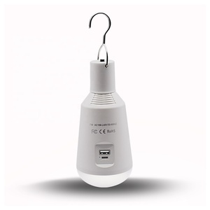 Práctica linterna LED portátil para acampar al aire libre jardín Panel <span class=keywords><strong>solar</strong></span> impermeable alimentado con batería de litio Bombilla LED <span class=keywords><strong>solar</strong></span> - Product Image 2