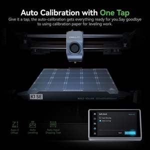 Impresora 3D K1 SE, Volumen de Impresión 220x220x250mm, FDM, Impresión de Alta Velocidad, Nivelación Automática, Plataforma Caliente de Vidrio Templado - Product Image 4