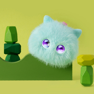 Robot Compagnon IA en Peluche avec Capteur Tactile, Jouet Électronique Interactif, Animal de Compagnie Émotionnel IA, Soulagement du Stress pour Adolescents et Adultes, Idéal pour le Bureau - Product Image 2