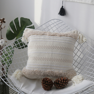 <strong>Throw</strong> Pillow <strong>Covers</strong> Moroccan Long Pillows Classical Geometric <strong>Sofa</strong> Decorative With Tassel Cushion <strong>Covers</strong> - Product Image 4