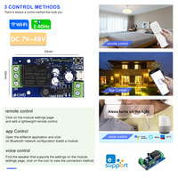 Relais WiFi EWelink, interrupteur intelligent, DC 5V 12V 24V 48V, télécommande sans fil, 1 voie, commande vocale Alexa Google Home G319