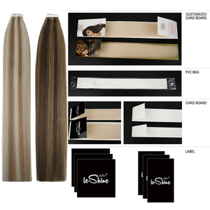 Extensiones de Cabello Humano Virgen Ruso al por Mayor con Cutícula Alineada, Adhesivas - Product Image 5