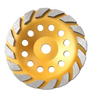 Hormigón y piedra polaco segmentado <span class=keywords><strong>Turbo</strong></span> doble fila taza de rueda - Product Image 5