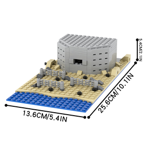 MOOXI Briques MOC5075 Highland Bunkers Tour de guet Cadeau de bricolage Vente à chaud Puzzle Juguetes Building Block Sets Jouets éducatifs pour enfants - Product Image 4