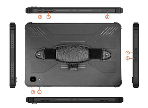 Android 12 GMS cầm tay Octa core 10-inch 6 + 128 gam gồ ghề máy tính bảng băng tần kép Wifi công nghiệp gồ ghề máy tính bảng PC với NFC tùy chọn - Product Image 3