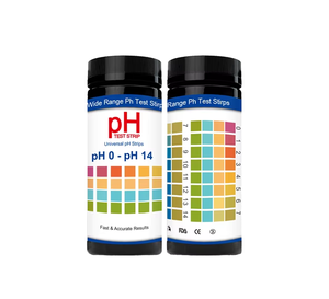 กระดาษวัดค่า <span class=keywords><strong>pH</strong></span> 0-14แผ่นทดสอบสำหรับห้องแล็ปโรงพยาบาลและคลินิกเครื่องวัดค่าน้ำลายและปัสสาวะใช้ทางคลินิก - Product Image 1