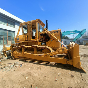 รถดันดินตีนตะขาบ Caterpillar D7G มือสองจากญี่ปุ่น เครื่องยนต์ CAT 3306 ขนาดกลาง พร้อมริปเปอร์ สำหรับงานก่อสร้างปรับระดับพื้นดิน - Product Image 3