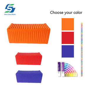 Groothandel Op Maat Gemaakte Container Vorm Stressbal Pu Schuim Realistische Angst Verlichting Speelgoed Gedrukt Logo Lading Thema Relatiegeschenk - Product Image 3