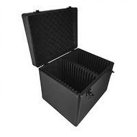 Étui de rangement en aluminium pour bande dessinée de style classique, étui de collection portable pour bande dessinée classée CGC CBCS PGX avec mousse et clé