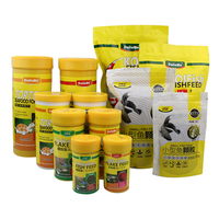 Aliments pour poissons tropicaux séchés en vrac