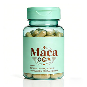 Kapsul <span class=keywords><strong>Maca</strong></span> Alami untuk Pria Vegan Non-GMO Ekstrak Akar Campuran Khusus Pengembangan Merek Pribadi ODM OEM Bersertifikat KOSHER USDA - Product Image 4