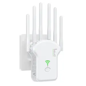 Original Factory Dual Band 5GHz wifi repeater Wifi Long Range Extender 1200Mbps With 6 Antenna