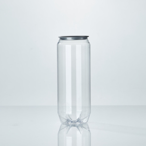 500 मिलीलीटर प्लास्टिक की बोतल कस्टम लोगो मुद्रण पारदर्शी पालतू प्लास्टिक पेय की बोतलें आसान पुल कैप के साथ कर सकते हैं - Product Image 4