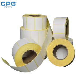 Rouleau d'étiquettes thermiques à code-barres personnalisées, autocollantes, pour emballage privé, solution d'exportation, fourni par l'usine OEM - Product Image 1
