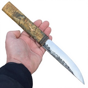 Mini Cuchillo Multiusos de Acero Inoxidable con Diseño de Panda Rojo de Dibujos Animados, Portátil, Personalizable, de Grado DIY, con Mango de Madera de 3 Años de Duración - Product Image 4