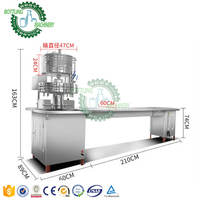 Bouteilles en plastique transparentes Semi-automatique, pour eau, sauce de soja, buse à 12 têtes, machine de remplissage rotative