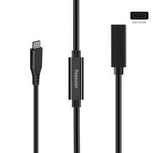 <span class=keywords><strong>Cavo</strong></span> di <span class=keywords><strong>Prolunga</strong></span> <span class=keywords><strong>USB</strong></span> <span class=keywords><strong>3</strong></span>.1 da 10M (32ft) con Connettore <span class=keywords><strong>USB</strong></span>-C Attivo a 90 Gradi e Amplificatore di Segnale, <span class=keywords><strong>Cavo</strong></span> Dati 10Gbps per Fotocamera Fuji, VR, Laptop - Product Image 5