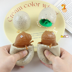 Juguetes de Descompresión de Huevo de Dinosaurio de TPR Coloridos, los Más Populares, con Ventilación, para Aliviar el Estrés, Regalo Promocional para Niños - Product Image 4
