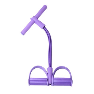 Dispositivo de Asistencia para Abdominales con Banda de Resistencia de Pedal, Resistencia Media, Material TPR, Multifuncional, para Fitness, Yoga y Uso Doméstico - Product Image 5