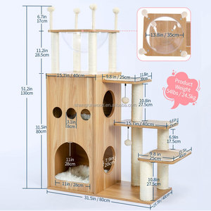 Mobili per animali domestici disponibili In più colori e stili <span class=keywords><strong>Sisal</strong></span> Ball <span class=keywords><strong>Cat</strong></span> Climbing Frame Large <span class=keywords><strong>Cat</strong></span> Tree Tower Wood <span class=keywords><strong>Cat</strong></span> Tree House