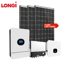 Longi太陽光発電システム10 kwソーラーカーポート太陽光発電ソーラーパネル