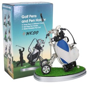 Sẵn Sàng Để Tàu Golf Lưu Niệm Cho Golfer Bút Chủ Đặt Bút Stocking Stuffers Golf Bàn Phụ Kiện Golf Quà Tặng Cho Nam Giới - Product Image 1