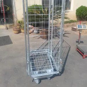 गोदाम भंडारण के लिए रोल पिंजरे गाड़ी परिवहन - Product Image 2