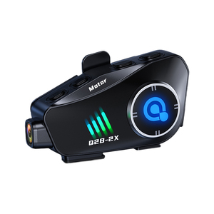 Auriculares Inalámbricos <span class=keywords><strong>para</strong></span> Casco de Motocicleta con Cámara y Sistema de Comunicación de Audio, Manos Libres <span class=keywords><strong>para</strong></span> Llamadas y Video - Product Image 1