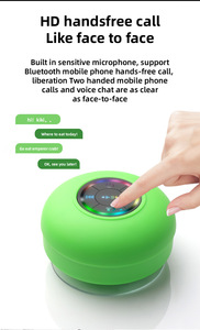 Chất lượng cao tắm không Dây BT Loa vòng ngoài trời nổi không thấm nước không dây <span class=keywords><strong>USB</strong></span> mini Loa thông minh với Sucker - Product Image 5
