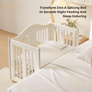 Cuna <span class=keywords><strong>Colecho</strong></span> con Diseño de Barandilla sin Obstáculos para Mayor Seguridad - Product Image 3