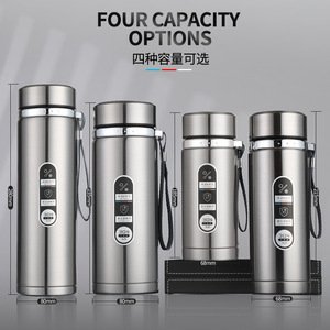 Termo de Acero Inoxidable de 1000ml, Taza de Viaje Aislada para Uso en Exteriores - Product Image 4