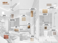 100 ㎡   Villa modulaire haut de gamme avec salles de bain privées, système solaire hors réseau, maison intelligente préfabriquée