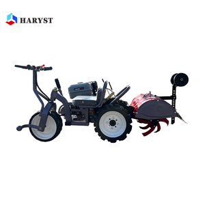 Micro-cultivateur rotatif agricole à <span class=keywords><strong>trois</strong></span> roues motrices pour serres, champs et fossés forestiers - Product Image 4