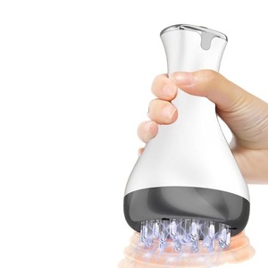 Brosse Électrique de Massage des Méridiens Blanche, Outil de Massage Chauffant à Microcourant 30 Niveaux pour le Cou, la Taille, le Dos et les Jambes - Product Image 5